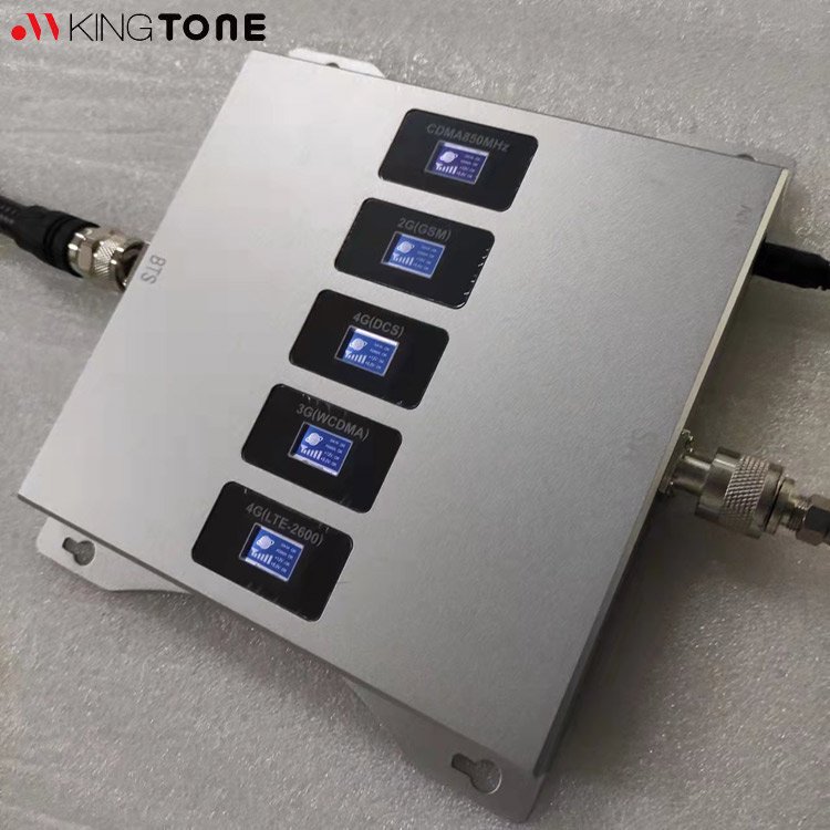 5 Band Mobile Signal Booster Cellular Amplifier 800 900 1800 2100 2600 EU Cell Networks Signal Booster Amplifier 3G 4G 5G